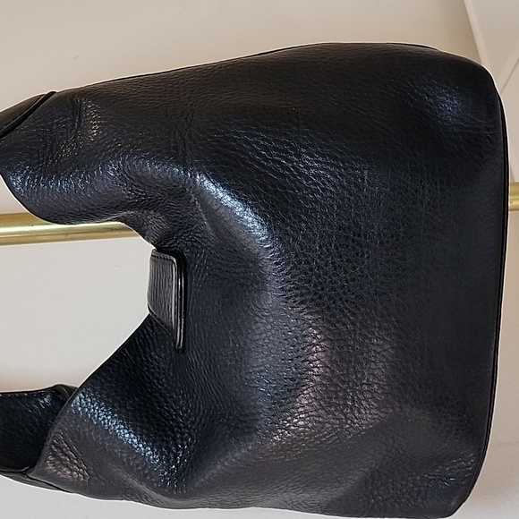 Dooney&Bourke YK2 Pebble Grain Small Logo Lock  Leather Hobo/ Shoulde Bag - Picture 6 of 16